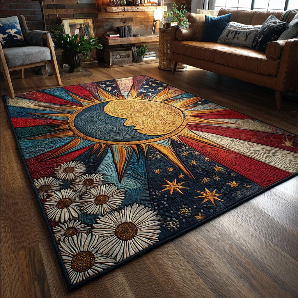 Canyon Light area rug in a living room