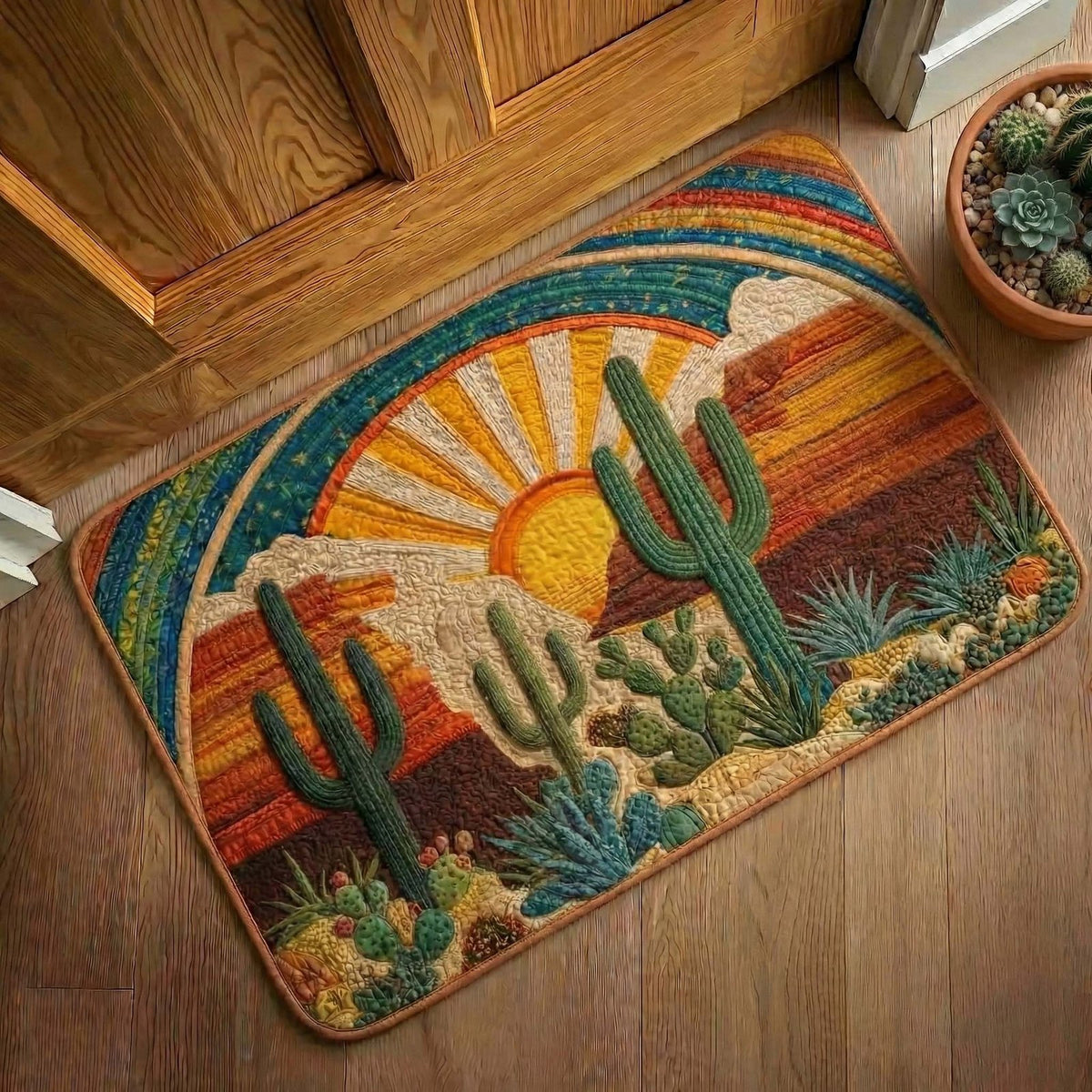 Canyon Sun Doormat - Nature Design | Printed Welcome Doormat