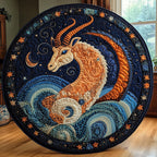 Capricorn Round Mat Rug - Nature Design | Serene Home Decor
