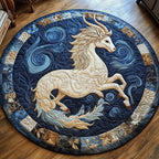 Capricorn Round Mat Rug - Nature Design | Serene Home Decor