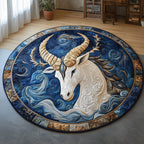 Capricorn Round Mat Rug - Nature Design | Serene Home Decor