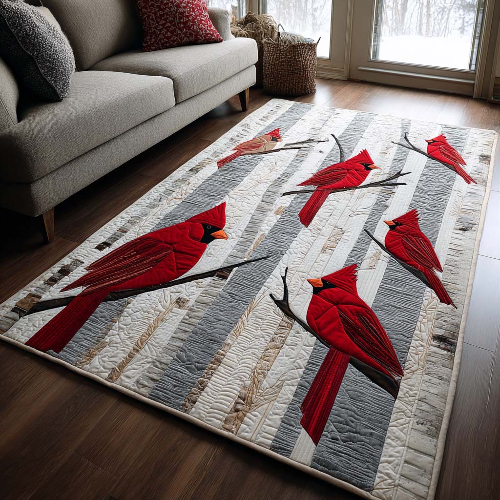 Cardinal Haven area rug in a living room