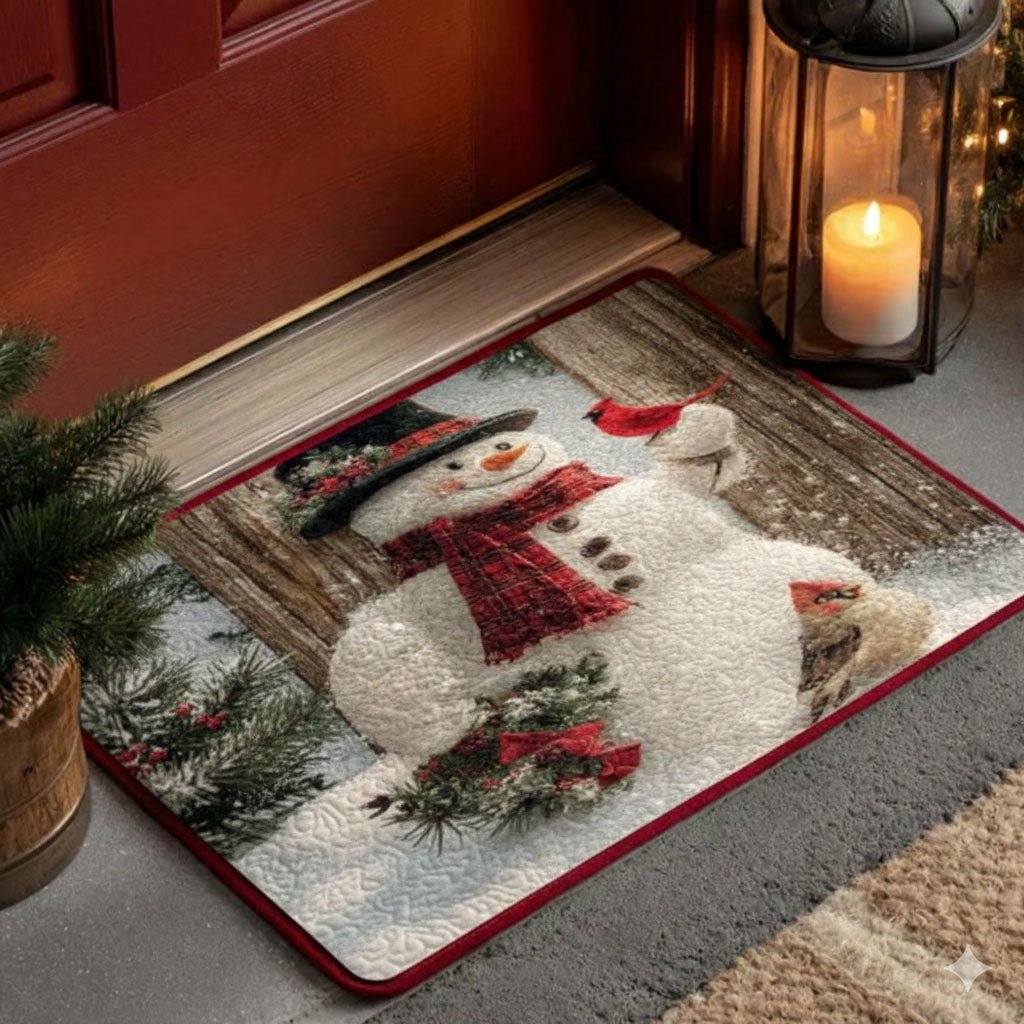 Cardinal Joy Doormat - Nature Design | Printed Welcome Doormat