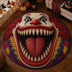 Carnival Grimace Round Mat Rug - washable non-slip printed rug