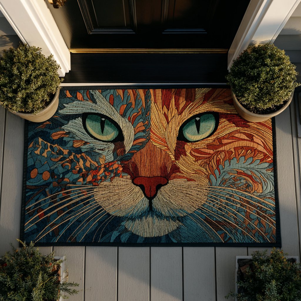 Cat Haven Doormat - Cute Animal Design | Printed Welcome Doormat