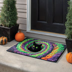 Cat Portal Doormat - Cute Animal Design | Printed Welcome Doormat