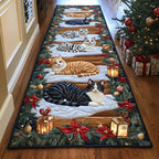 Cat Purrs Runner Rug - Cute Pet Design | Animal Printed Runner Rug
