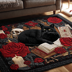 Cat Whisper area rug in a living room