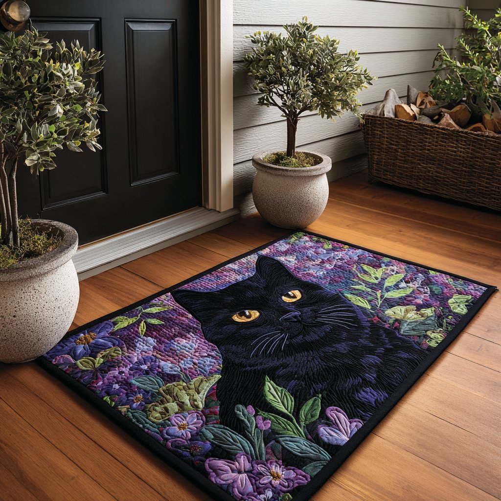 Cat Whisper Doormat - Cute Animal Design | Printed Welcome Doormat