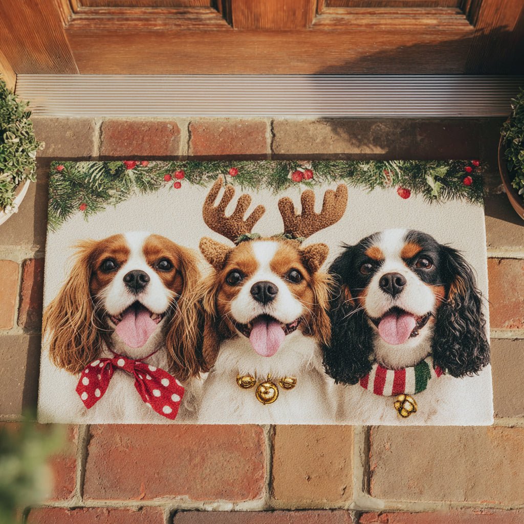Cavalier Joy Doormat - Nature Design | Printed Welcome Doormat