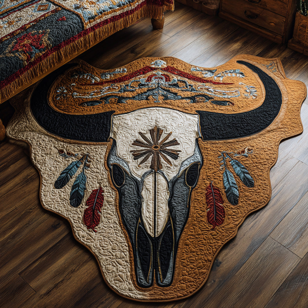 Celestial Spirit Custom Shape Area Rug - Nature Design | Die-Cut Non-Slip Rug - washable non-slip printed rug