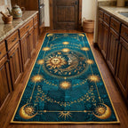 Celestial Sun Runner Rug - Nature Design | Serene Runner Rug
