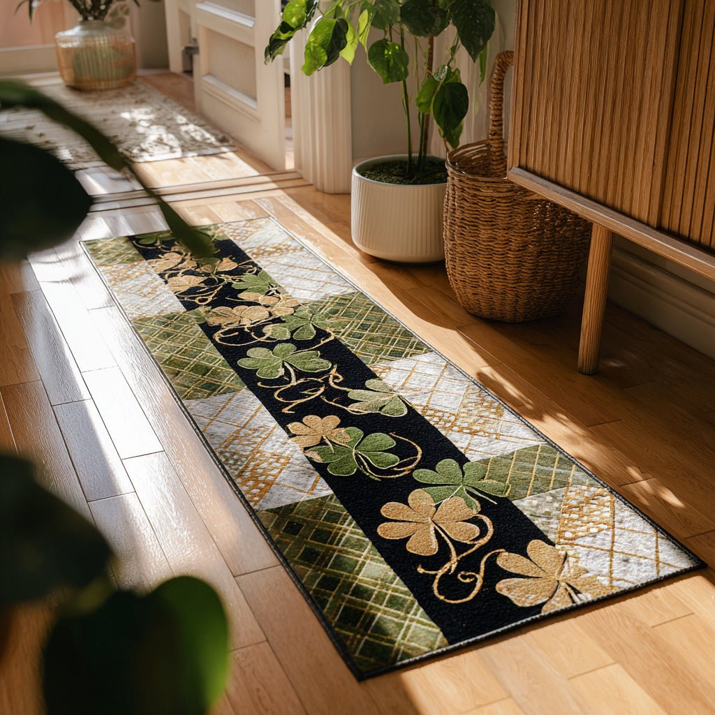 Celtic Charm Runner Carpet Runner Rug - Cute Pet Design | Animal Printed Runner Rug