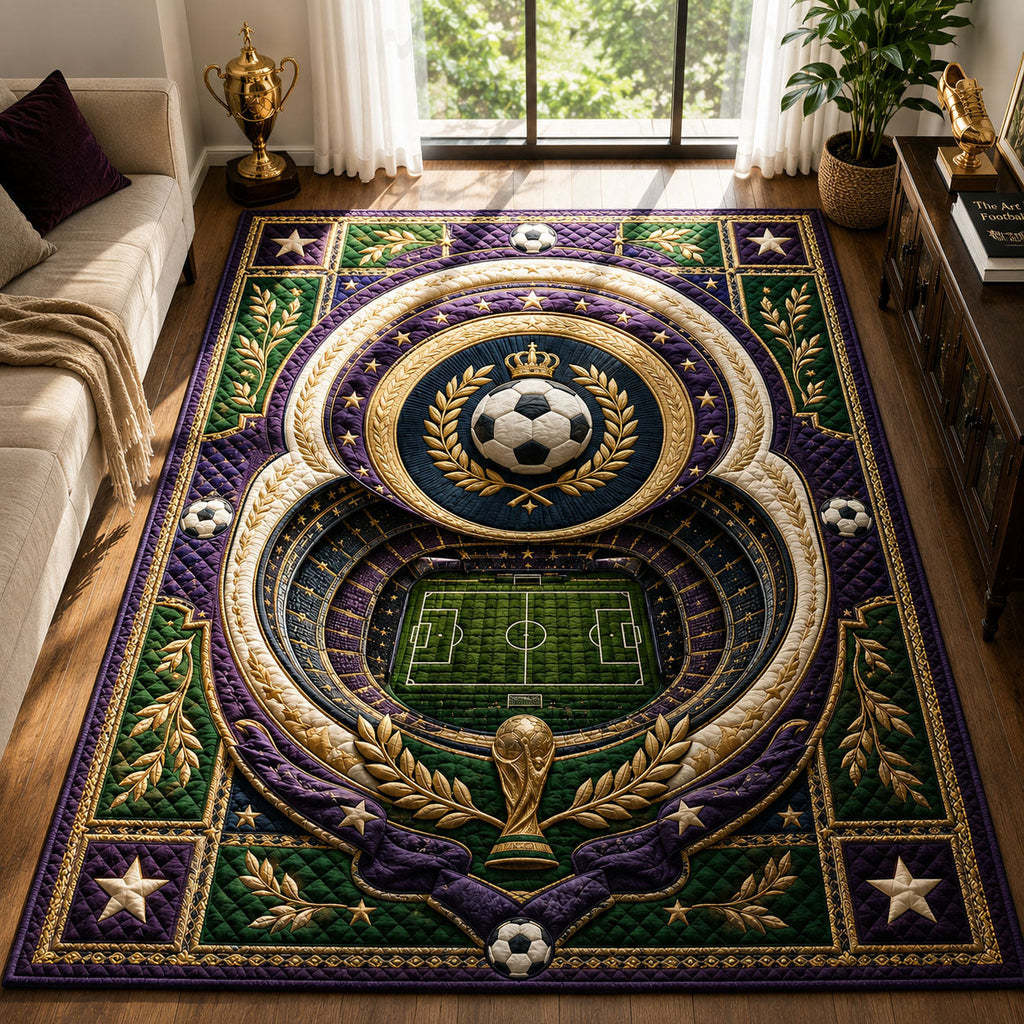 Champions Tunnel Entrance area rug in a living room