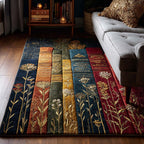 Chapter Corner area rug in a living room