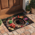 Charming Christmas Vortex Doormat - Faith Inspired Design | Printed Welcome Doormat