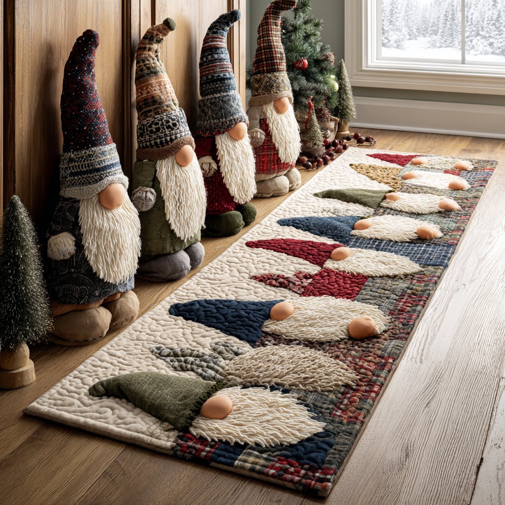 Cheerful Beards Runner Carpet Runner Rug - Cute Pet Design | Animal Printed Runner Rug