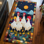 Chicken Dream Runner Rug - Nature Design | Serene Runner Rug