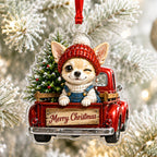 Joy Christmas Gnome Christmas Ornament