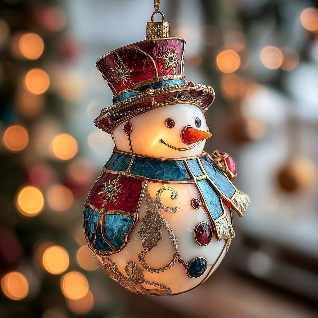 Chilly Charm Christmas Ornament