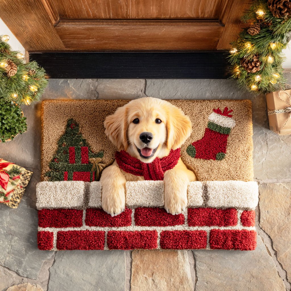 Chimney Golden Glow Doormat - Nature Design | Printed Welcome Doormat