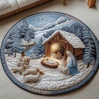 Christian Round Mat Rug - Nature Design | Serene Home Decor