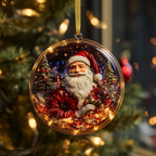 Woodland Cardinals Christmas Ornament