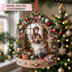 Christmas Knitting Moments Christmas Ornament