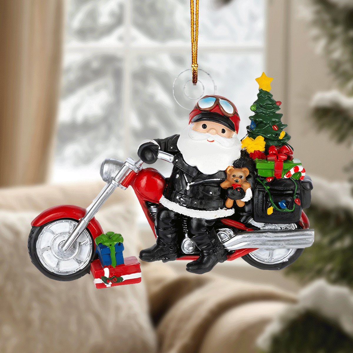 Christmas Magic Santa Christmas Ornament