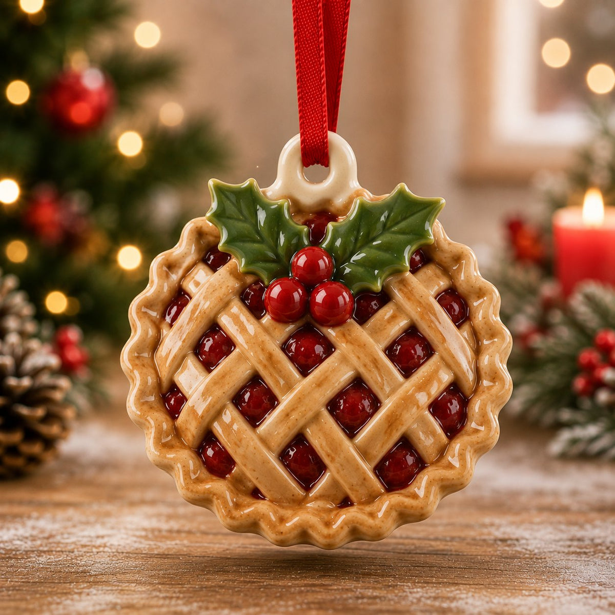 Christmas Pie Christmas Ornament