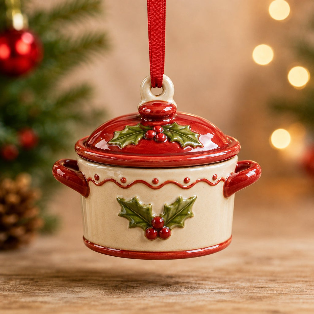 Christmas Pot Christmas Ornament