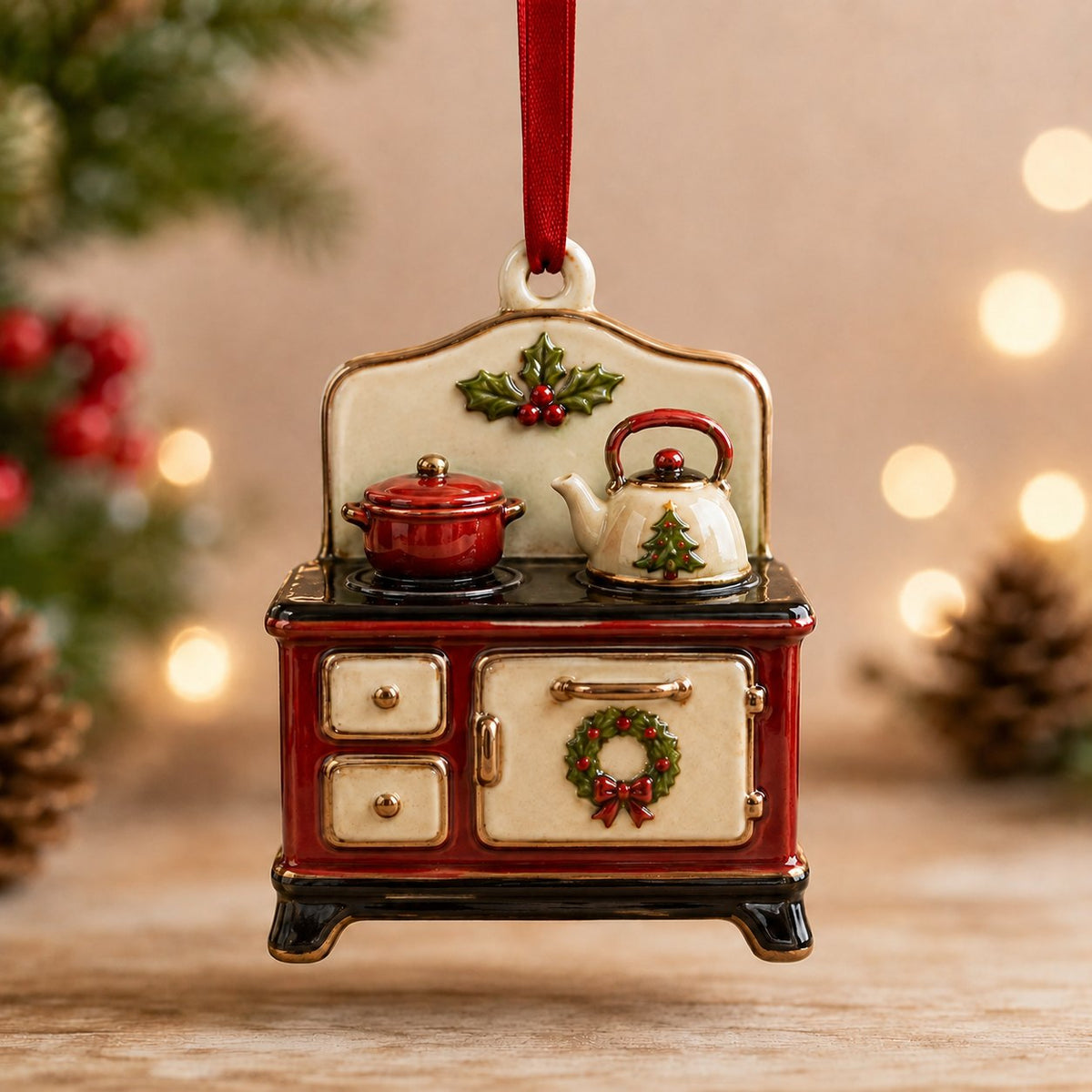 Christmas Stove Christmas Ornament