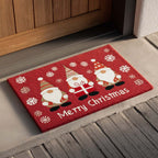 Christmas Gnomes Doormat - Faith Inspired Design | Printed Welcome Doormat