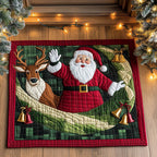 Christmas Santa Doormat - Faith Inspired Design | Printed Welcome Doormat
