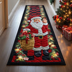 Christmas Santa Runner Rug - Nature Design | Serene Runner Rug