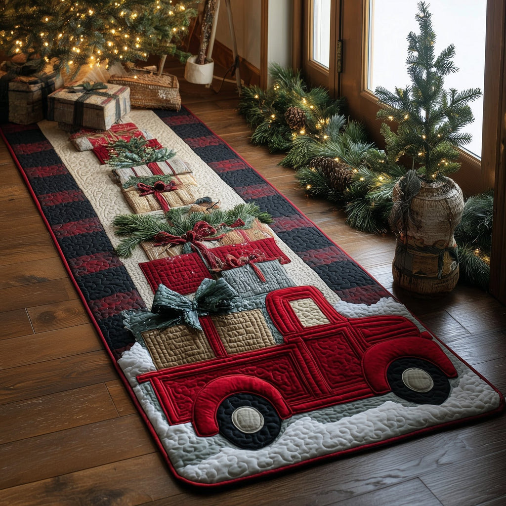 Christmas Spirit Runner Rug - Nature Design | Serene Runner Rug