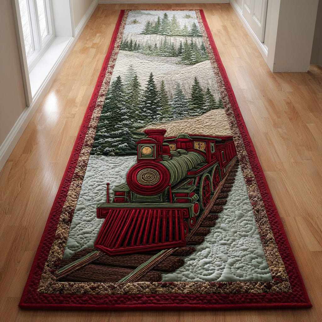 Christmas Star Railway Runner Carpet Runner Rug - Cute Pet Design | Animal Printed Runner Rug