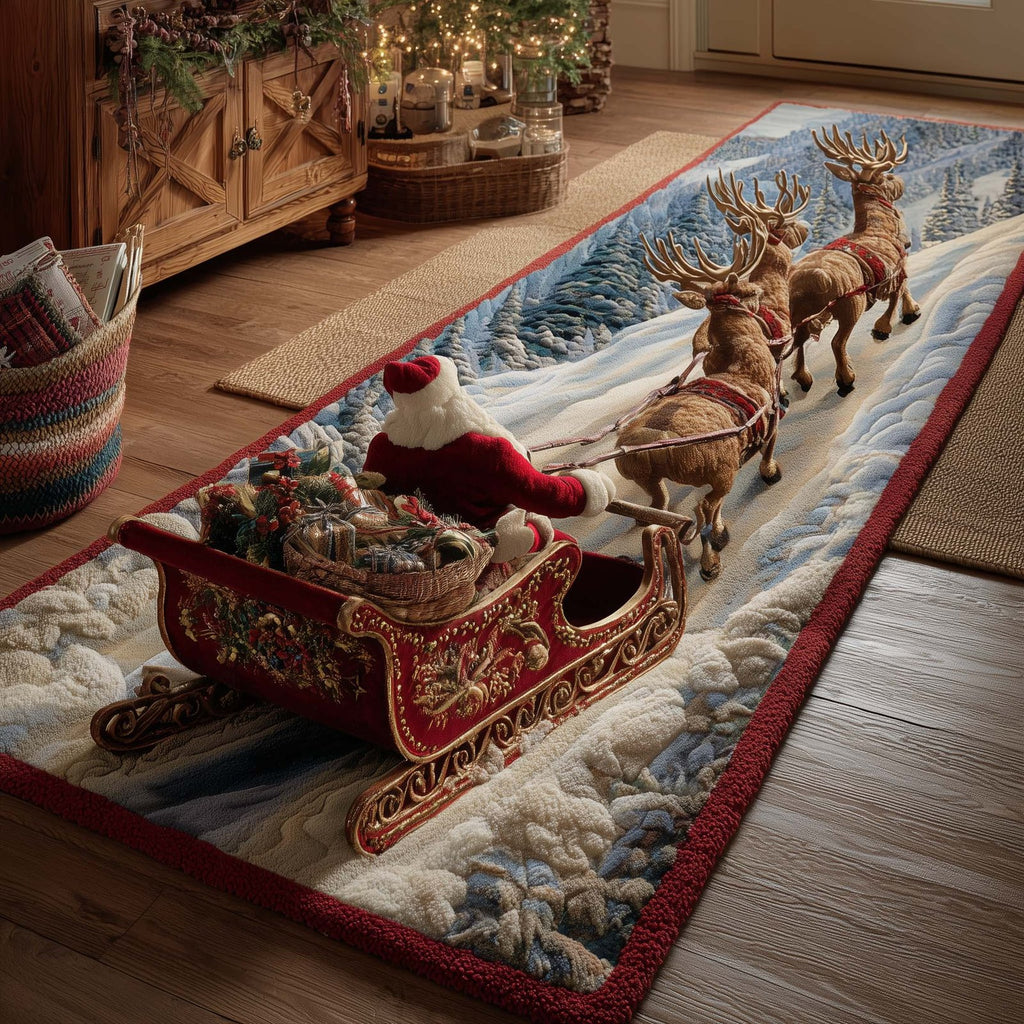 Christmas Trail Runner Rug - Nature Design | Serene Runner Rug
