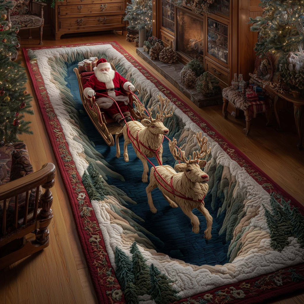 Christmas Trail Runner Rug - Nature Design | Serene Runner Rug