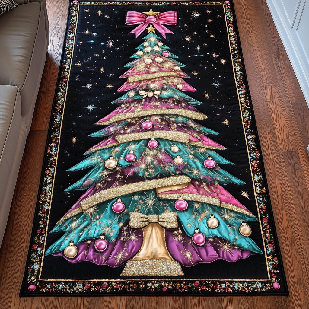 Christmas Tree Runner Rug - Nature Design | Serene Runner Rug