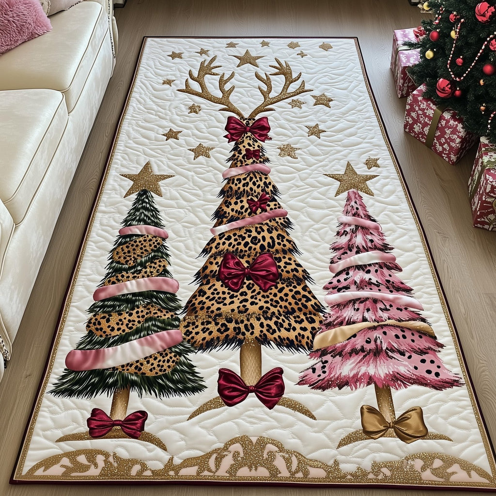 Christmas Tree Runner Rug - Nature Design | Serene Runner Rug