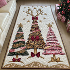 Christmas Tree Runner Rug - Nature Design | Serene Runner Rug