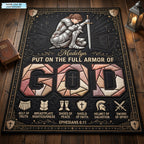 Chritian Faith Area Rug QTCUZ area rug in a living room