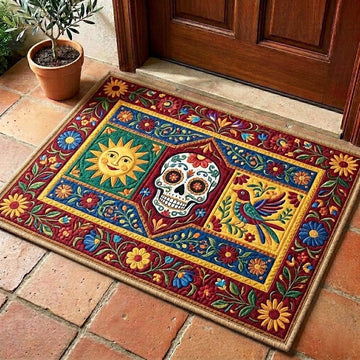 Cinco de Mayo Doormat - Nature Design | Printed Welcome Doormat (Design 6)