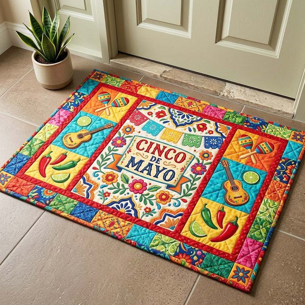 Cinco de Mayo Doormat - Nature Design | Printed Welcome Doormat