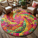 Cinco de Mayo Round Mat Rug - Nature Design | Serene Home Decor