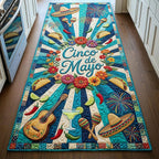 Cinco de Mayo Runner Rug - Nature Design | Serene Runner Rug