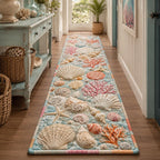 Coastal Breeze Runner Carpet Runner Rug - Cute Pet Design | Animal Printed Runner Rug