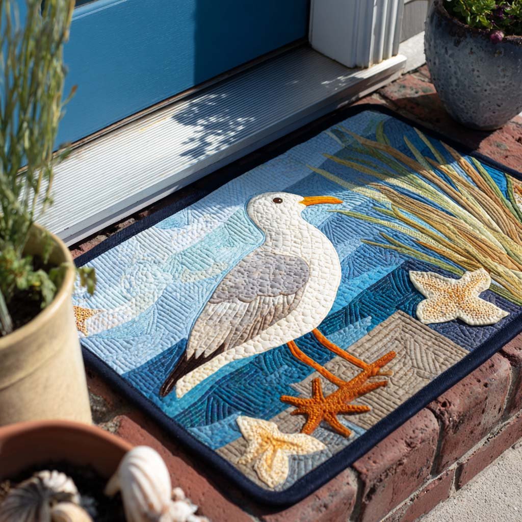 Coastal Flyer Doormat - Nature Design | Printed Welcome Doormat