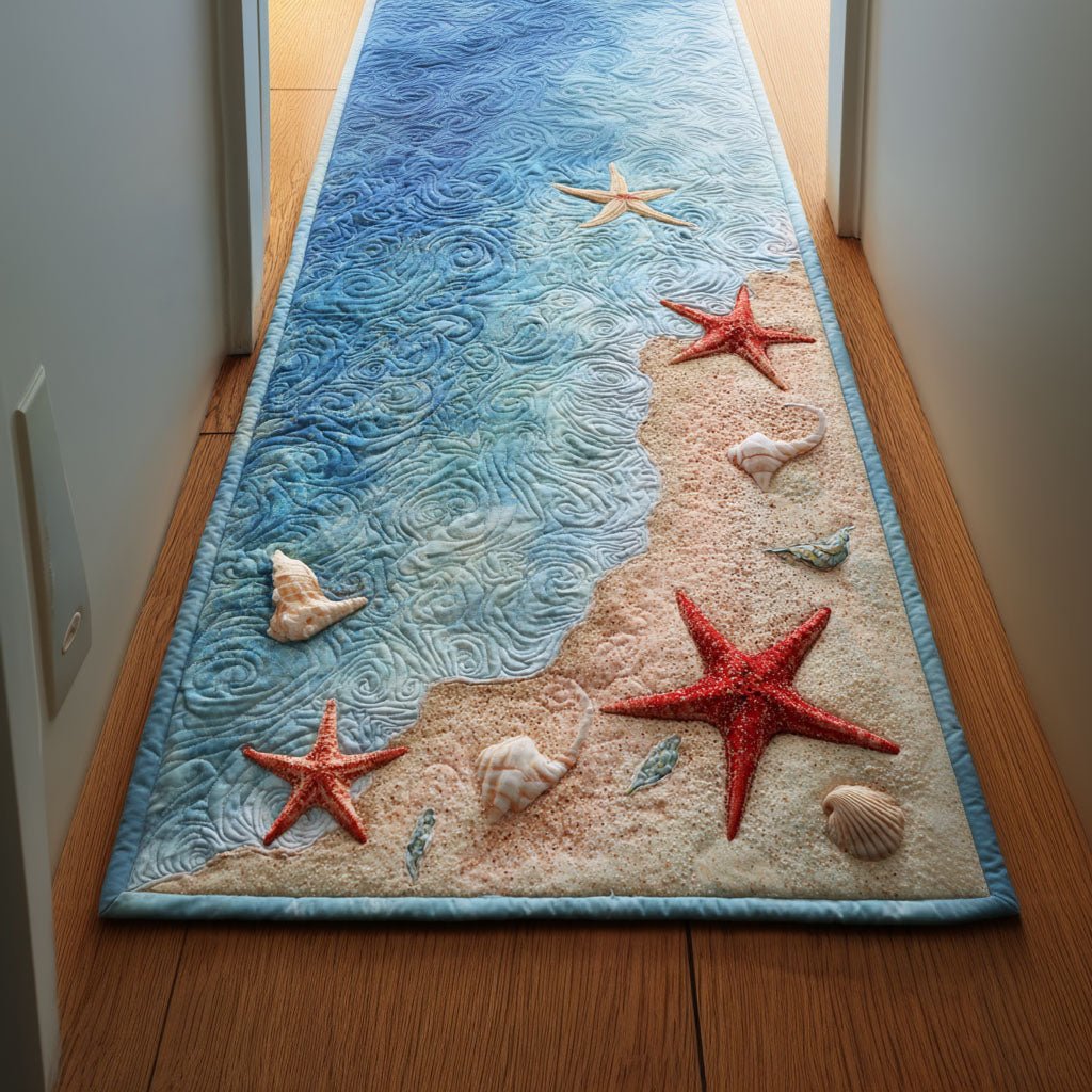 Coastal Path Runner Carpet Runner Rug - Cute Pet Design | Animal Printed Runner Rug